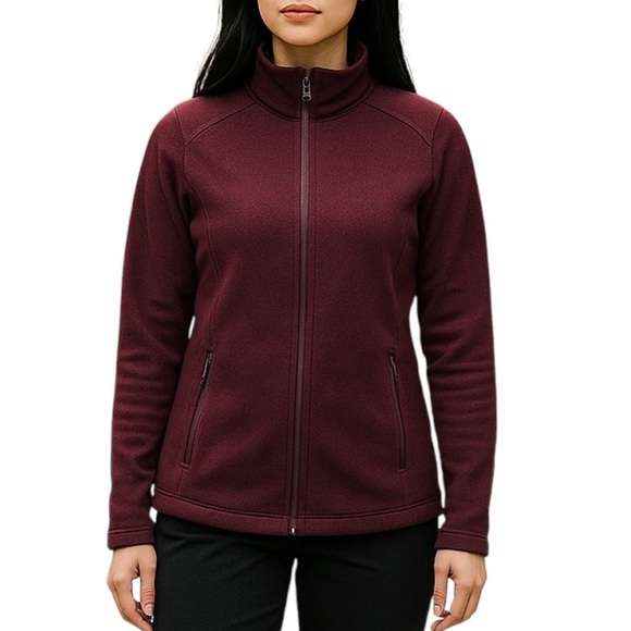 Sunice Stormpack Zip Jacket Burgundy - Picture 1 of 10